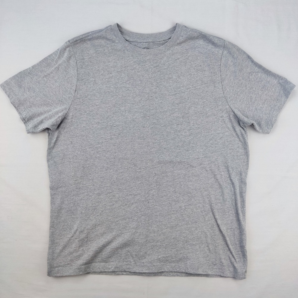 Wonder Nation T-Shirt Boys XL 14-16 Husky Gray Short Sleeve Crew Neck Solid Tee